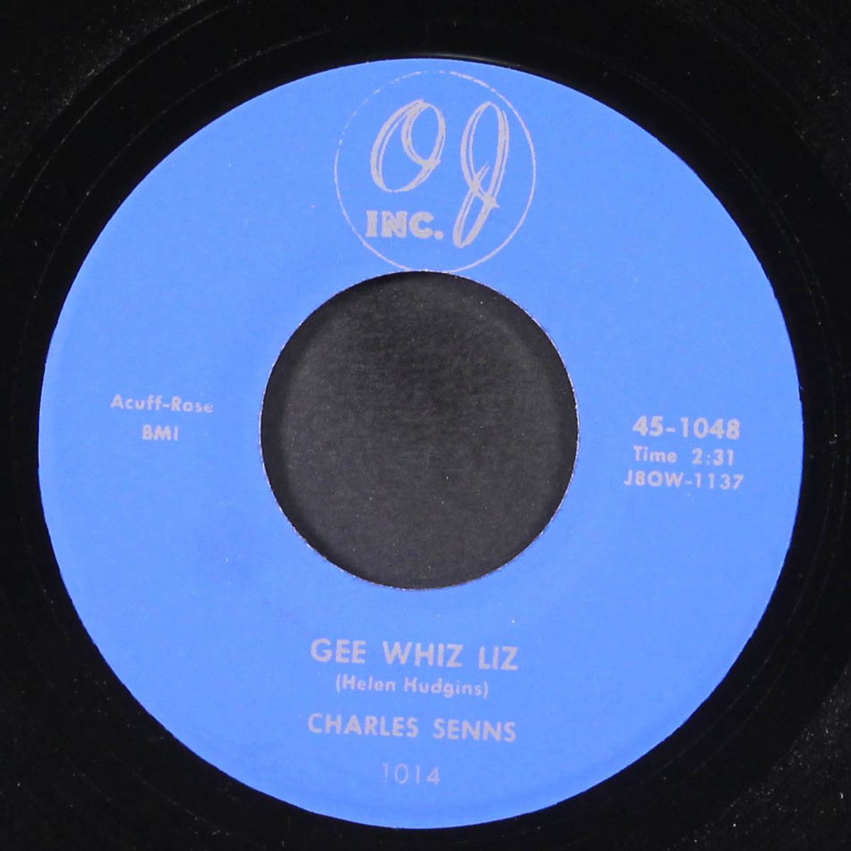 gee whiz liz / dig me a crazy record by CHARLES SENNS