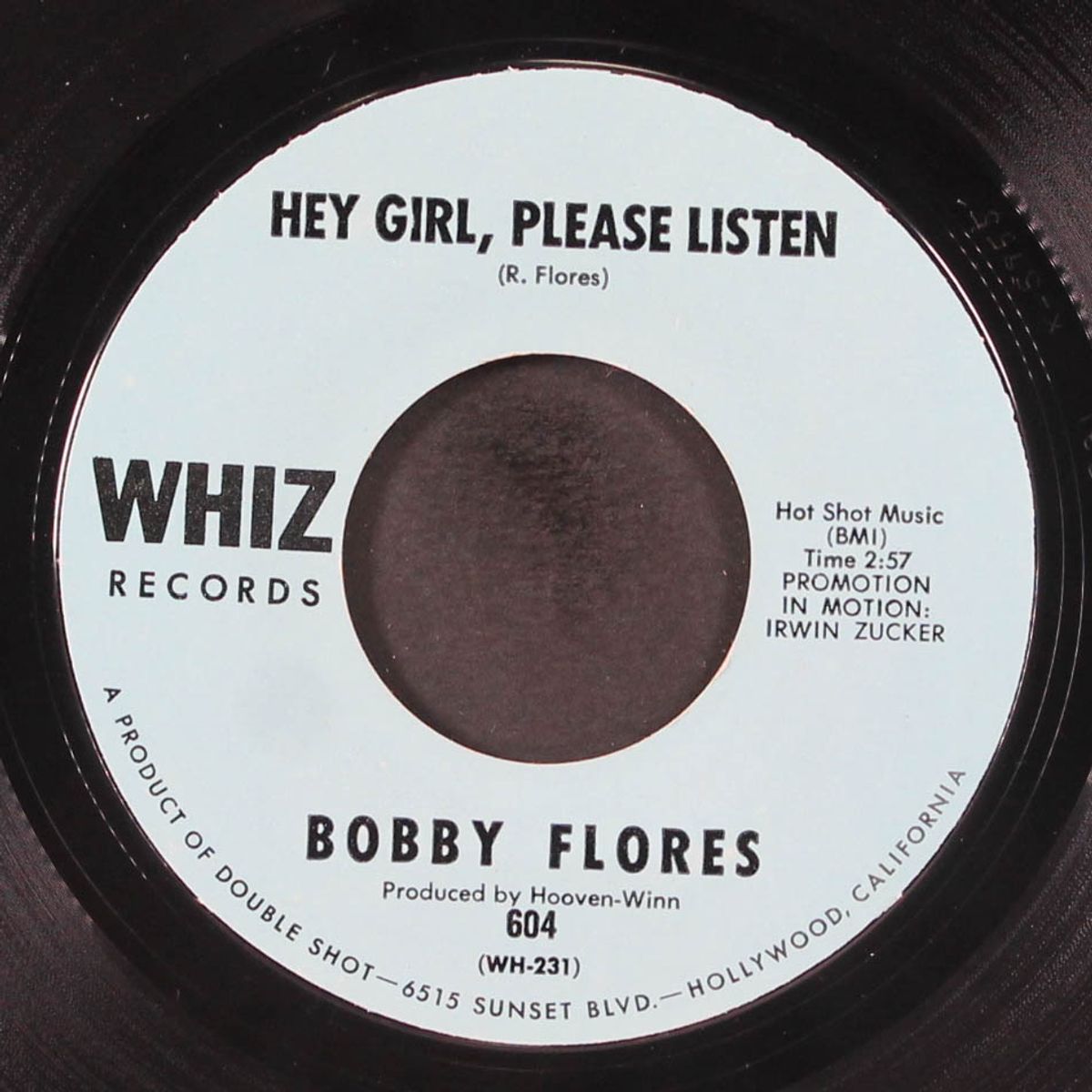 hey girl, please listen / every day i have to cry by BOBBY FLORES
