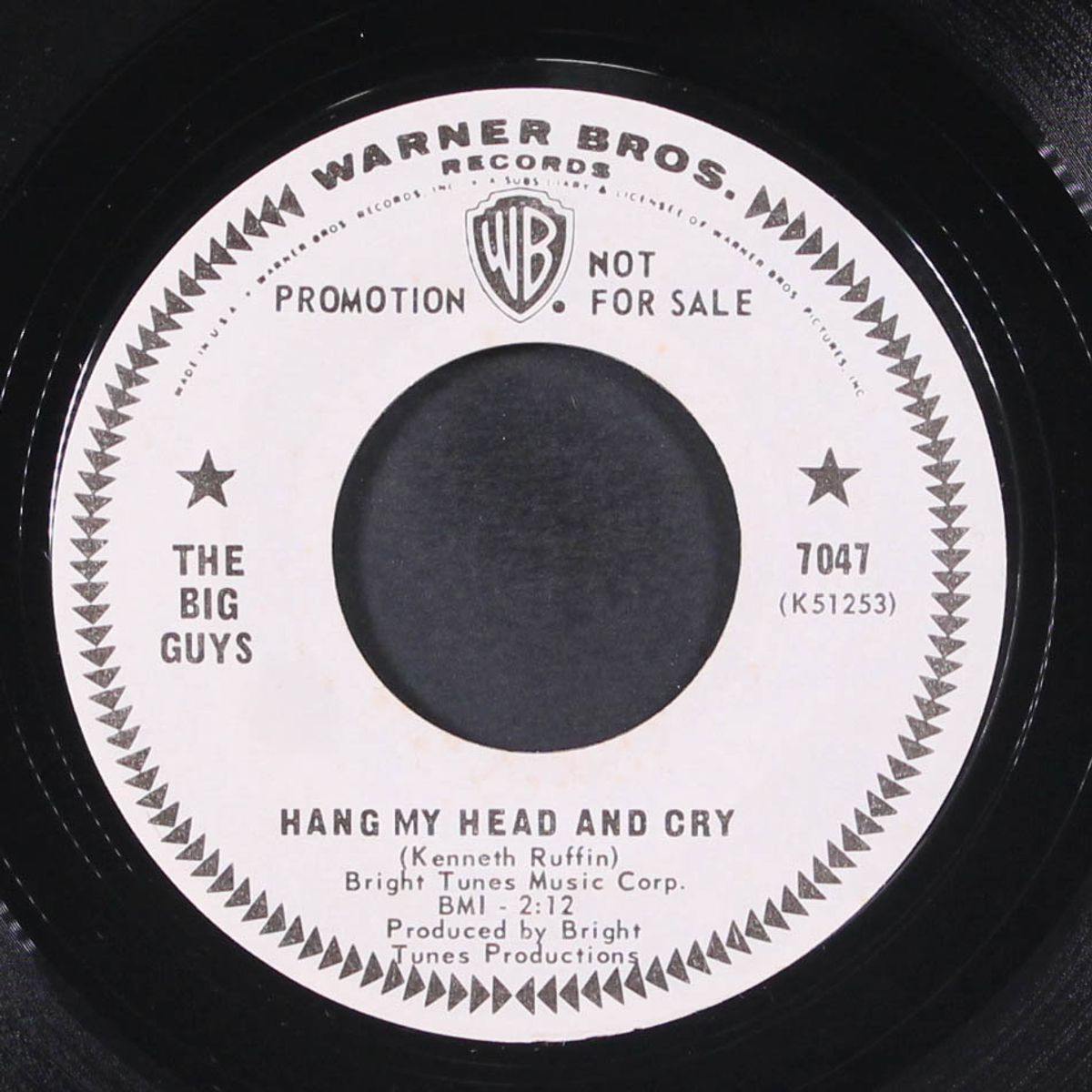 hang my head and cry / mr. cupid by BIG GUYS