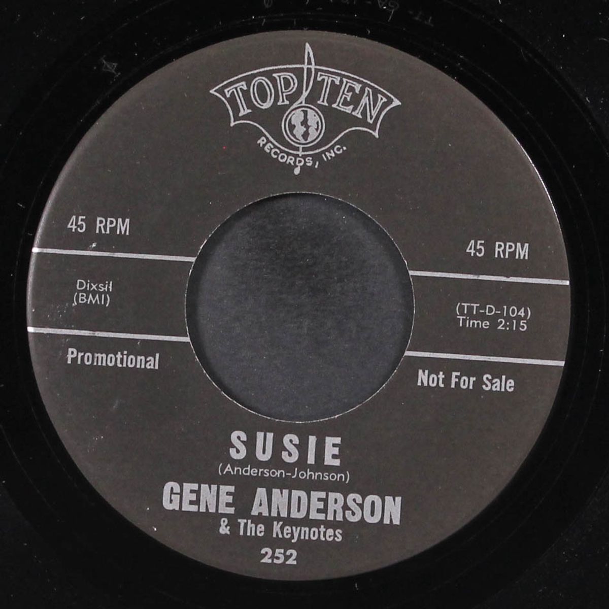 i've got it bad / susie by GENE ANDERSON & KEYNOTES