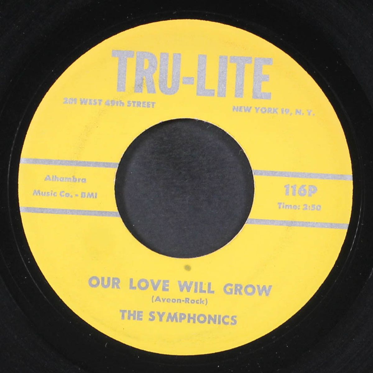 our love will grow / way down low by SYMPHONICS