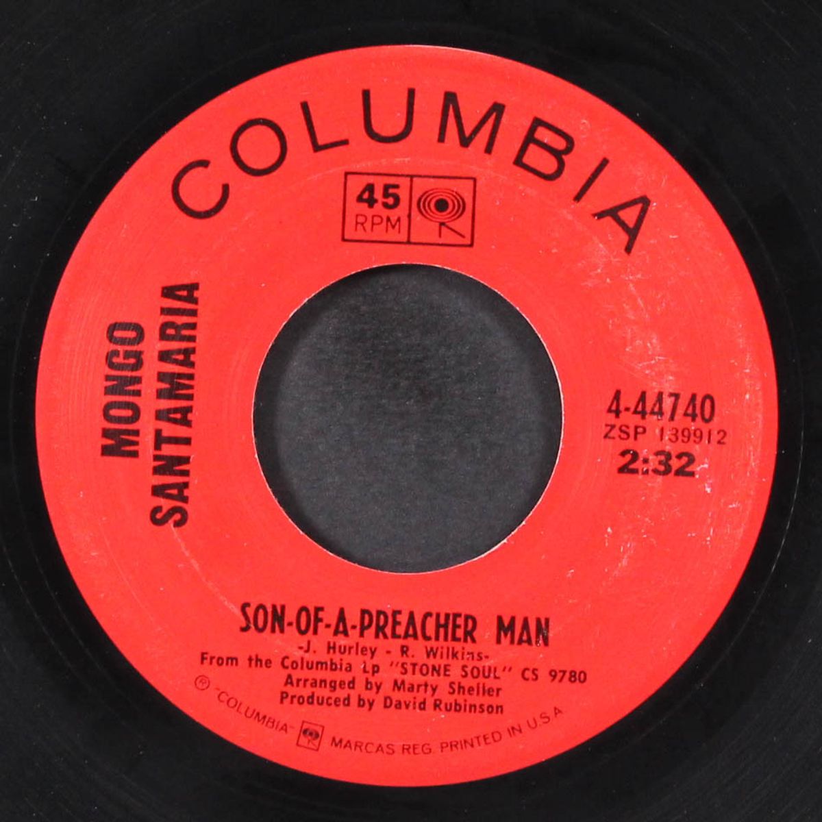 cloud nine / son-of-a-preacher man by MONGO SANTAMARIA