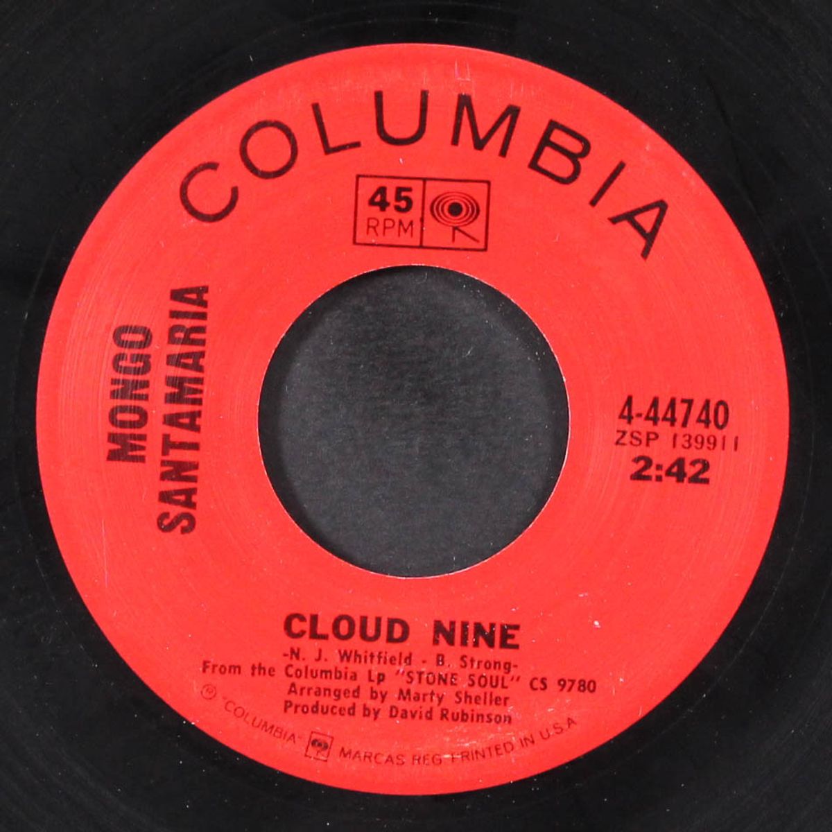 cloud nine / son-of-a-preacher man by MONGO SANTAMARIA