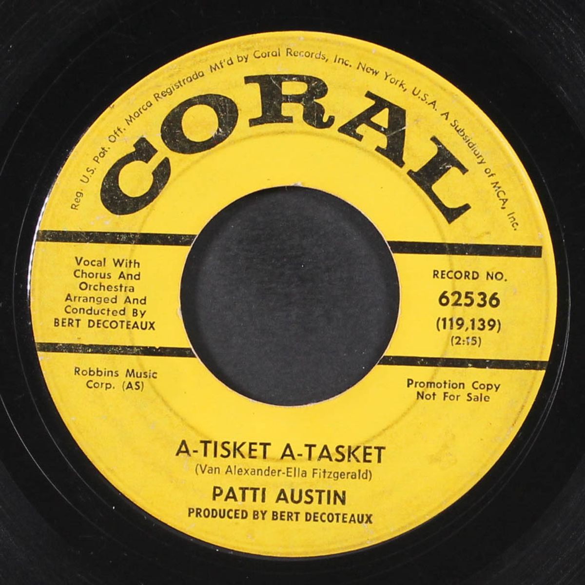 a-tisket a-tasket by PATTI AUSTIN