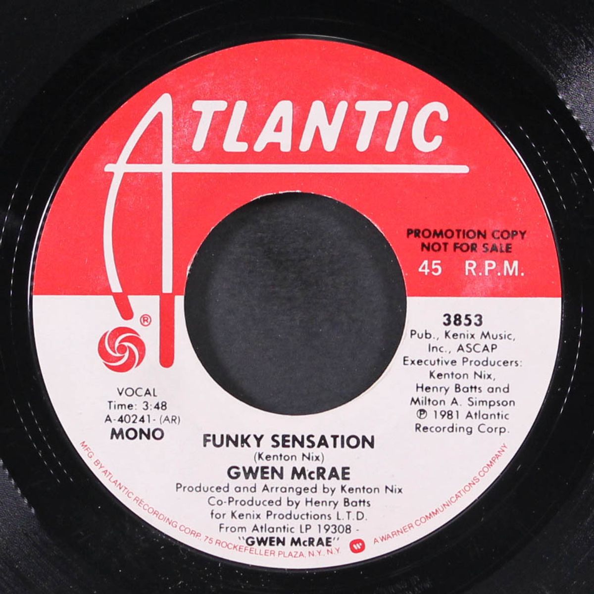funky sensation by GWEN MCCRAE