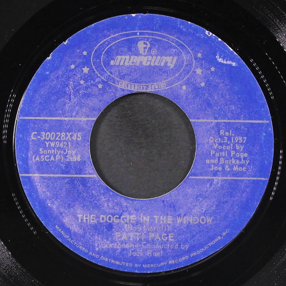 the doggie in the window by PATTI PAGE