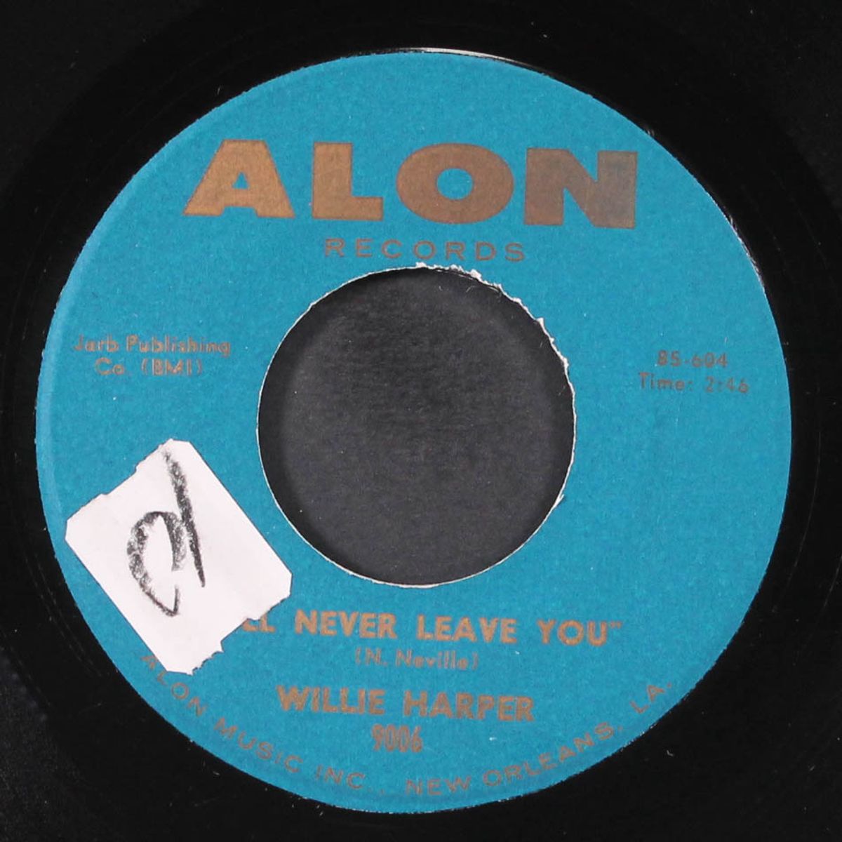 cloudy weather / i'll never leave you by WILLIE HARPER