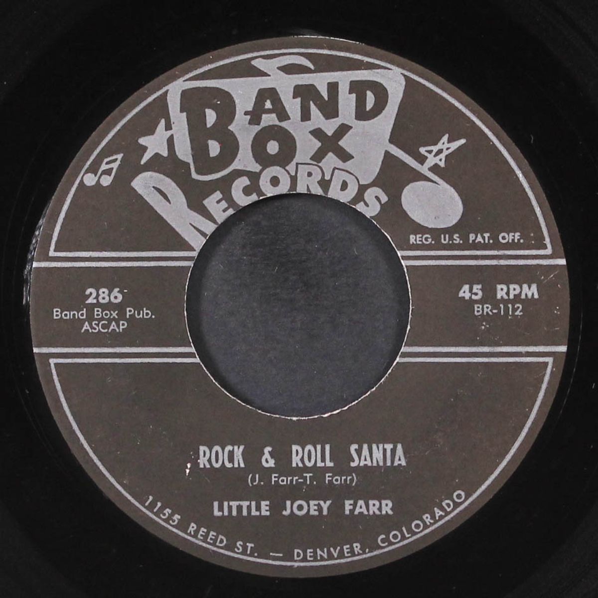 big white cadillac / rock & roll santa by LITTLE JOEY FARR