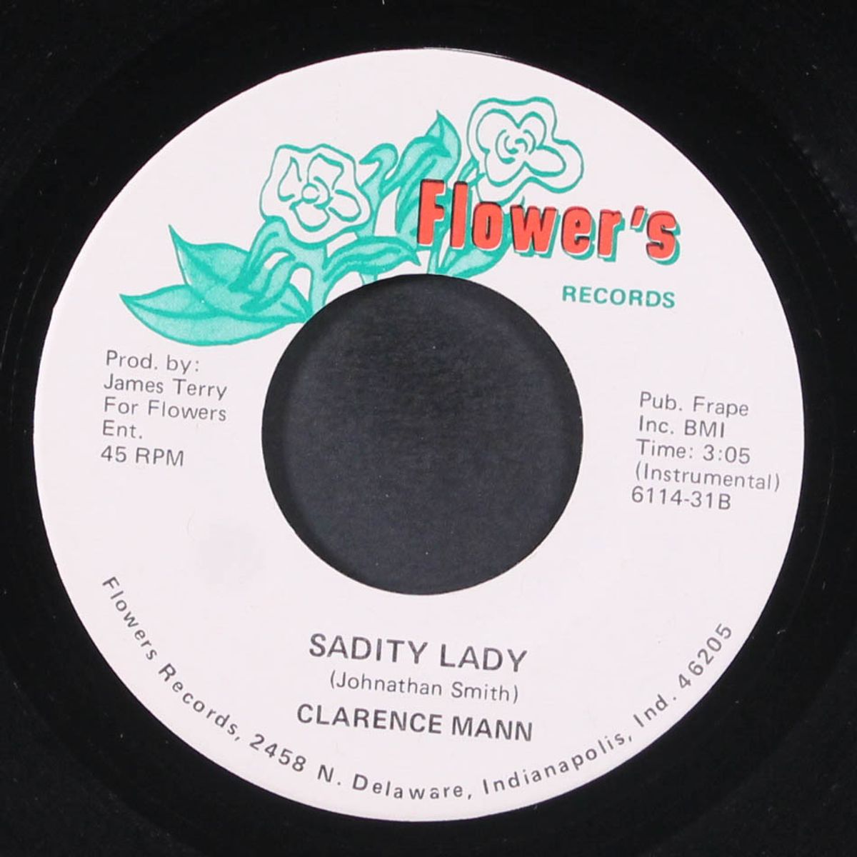 sadity lady / instrumental by CLARENCE MANN