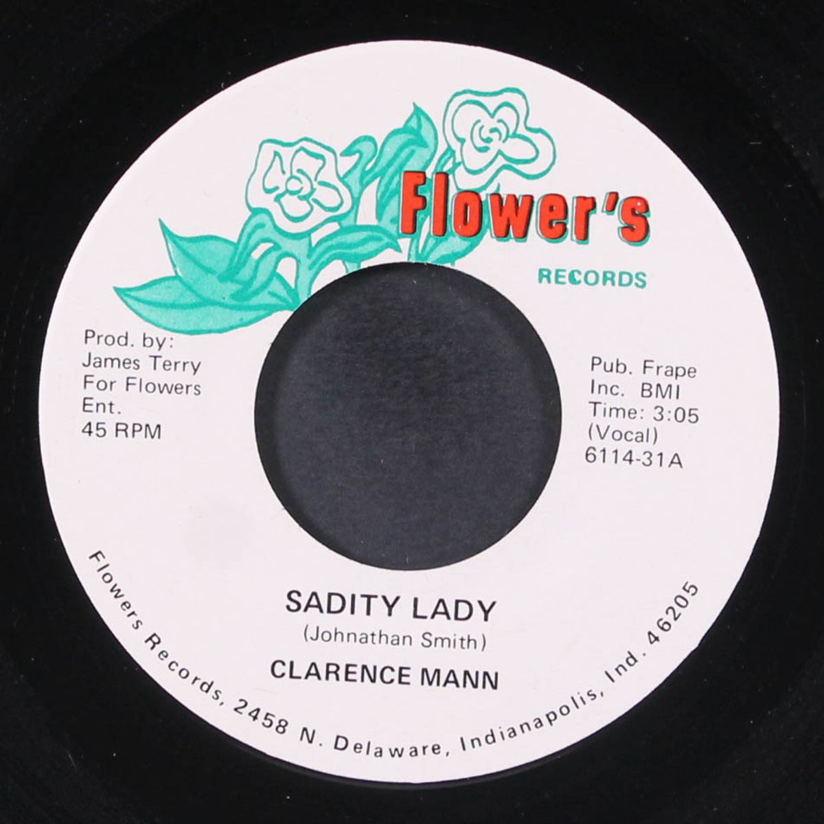 sadity lady / instrumental by CLARENCE MANN