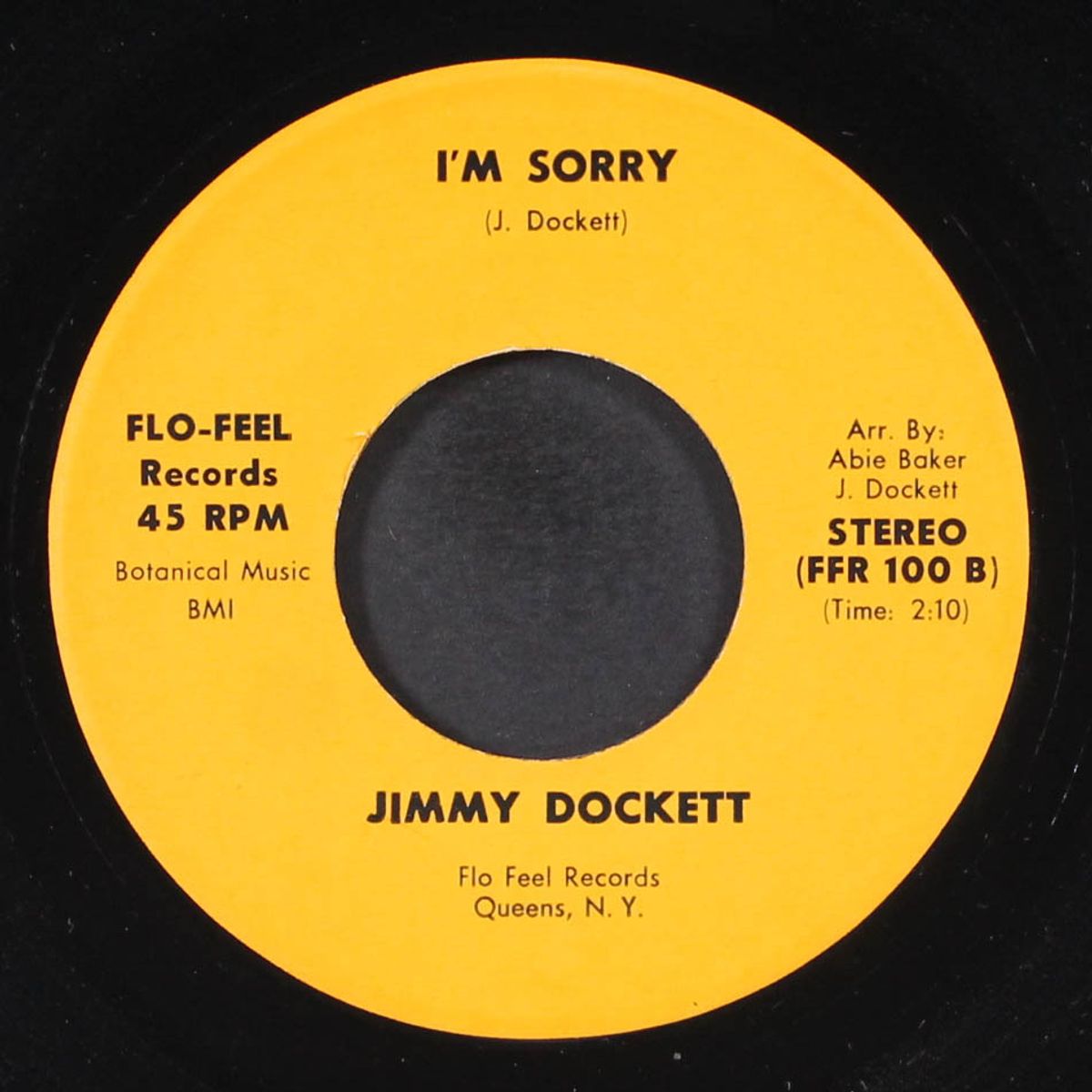 when we first met / i'm sorry by JIMMY DOCKETT
