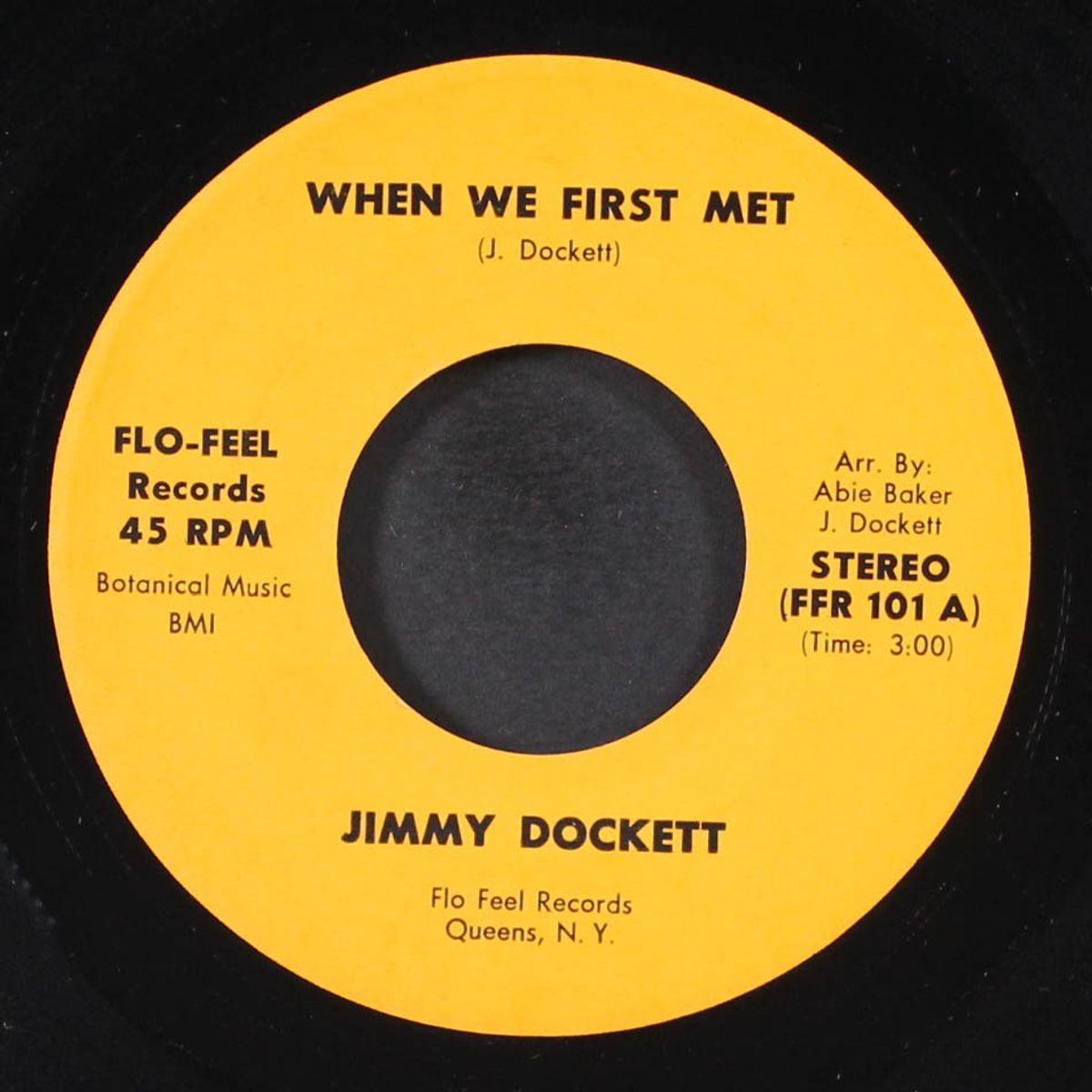 when we first met / i'm sorry by JIMMY DOCKETT