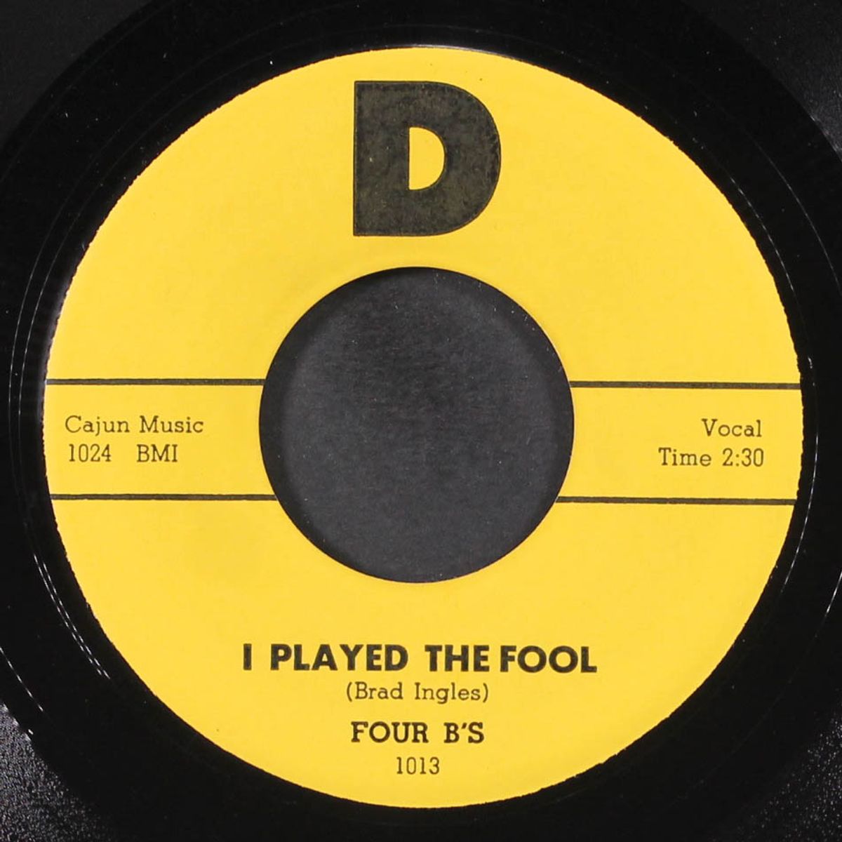 i played the fool / love eternal by FOUR B'S