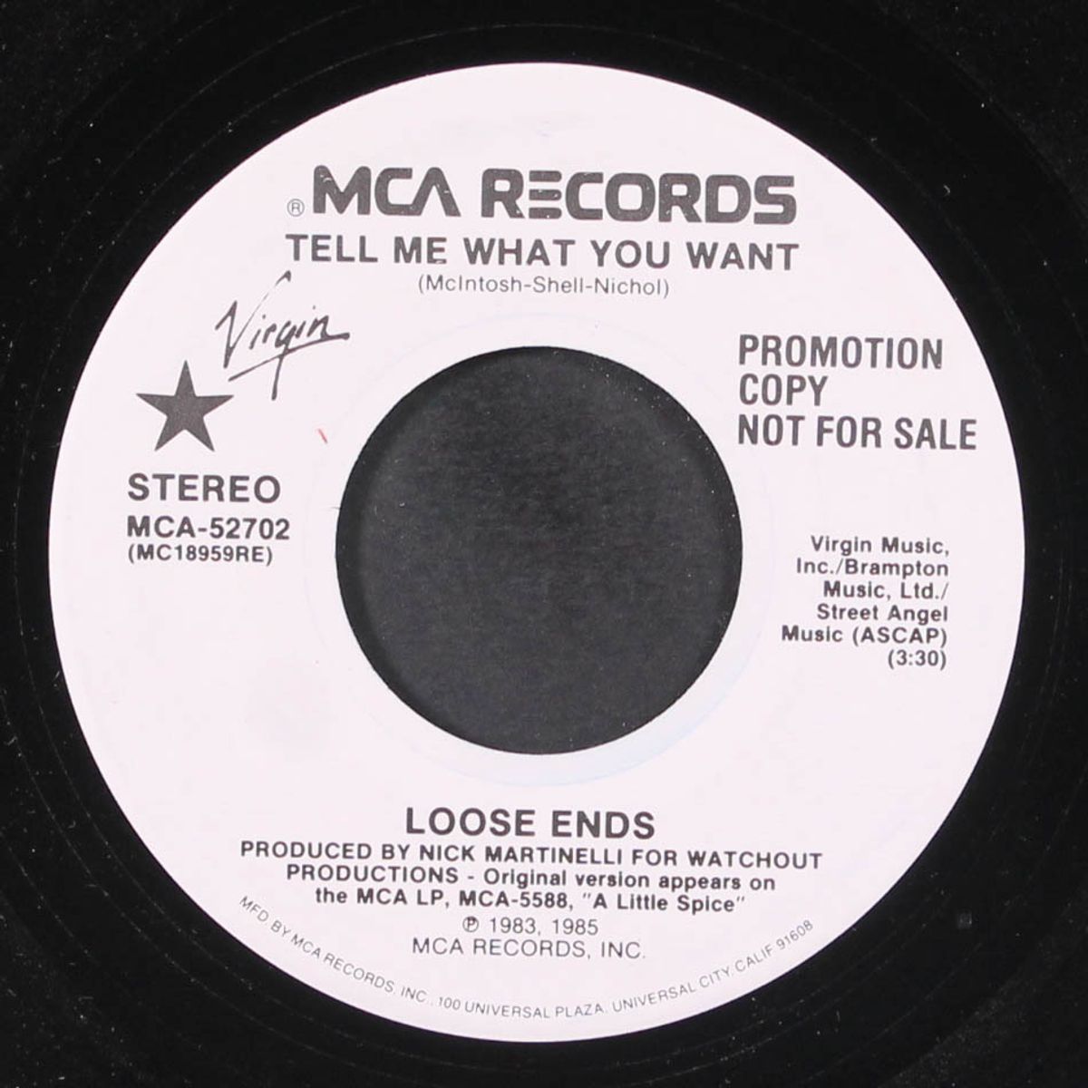 tell me what you want by LOOSE ENDS