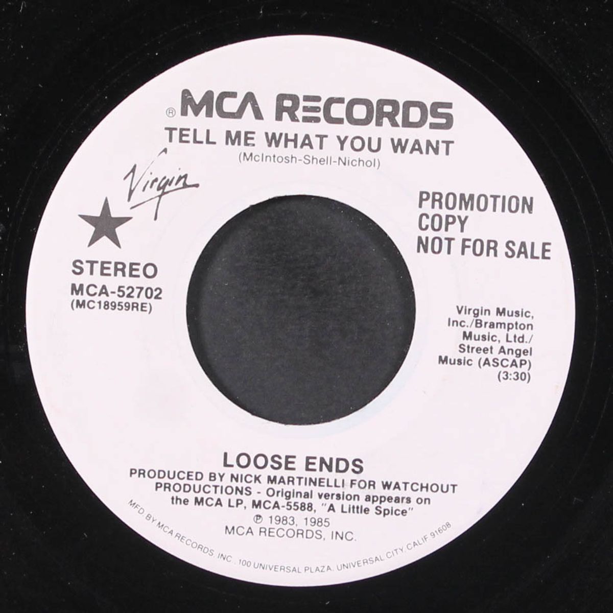 tell me what you want by LOOSE ENDS