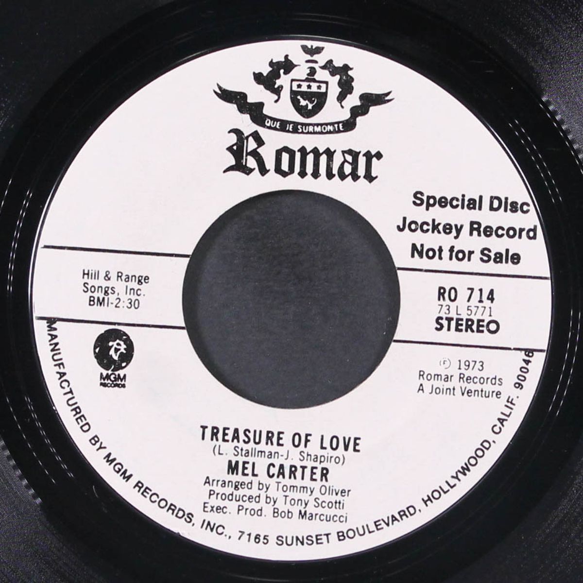 treasure of love / mono by MEL CARTER