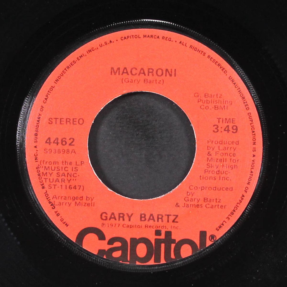 love ballad / macaroni by GARY BARTZ