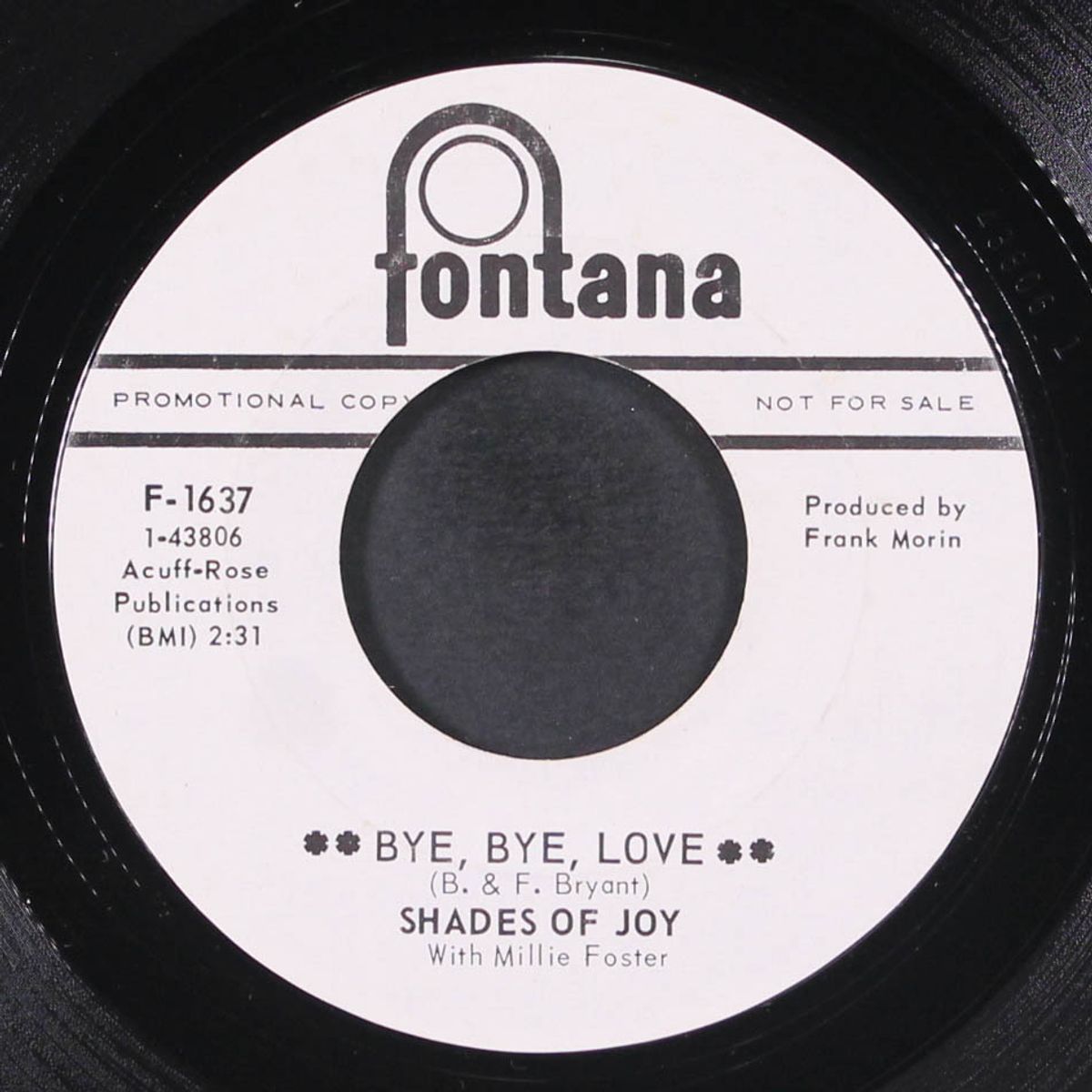 bye bye love / andy's dream by SHADES OF JOY
