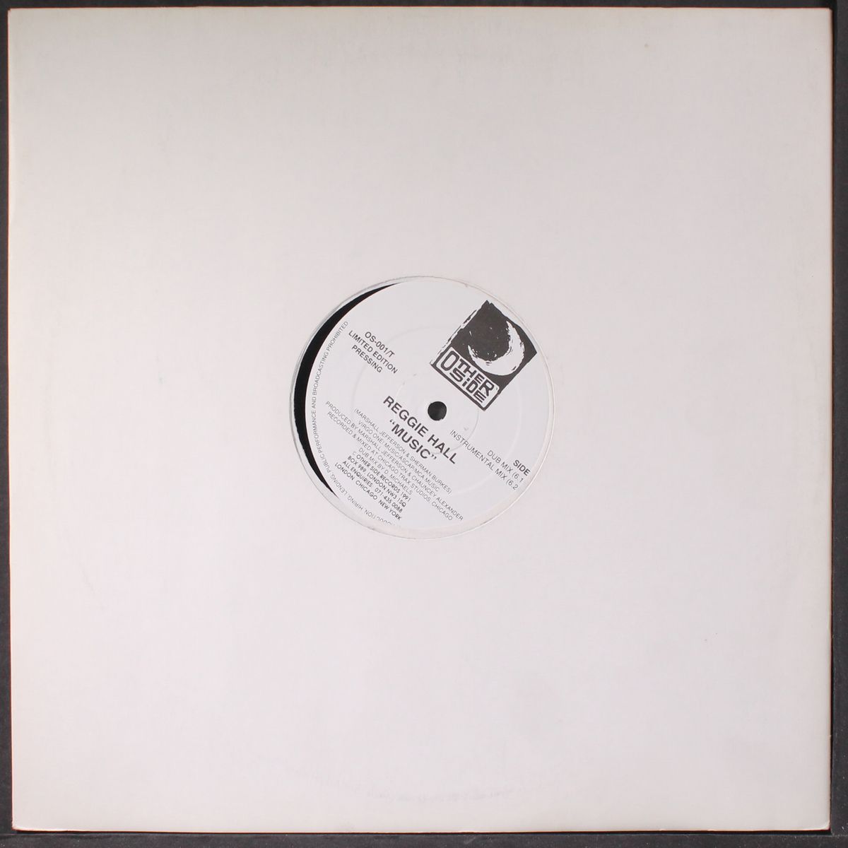 music (4 mixes) by REGGIE HALL