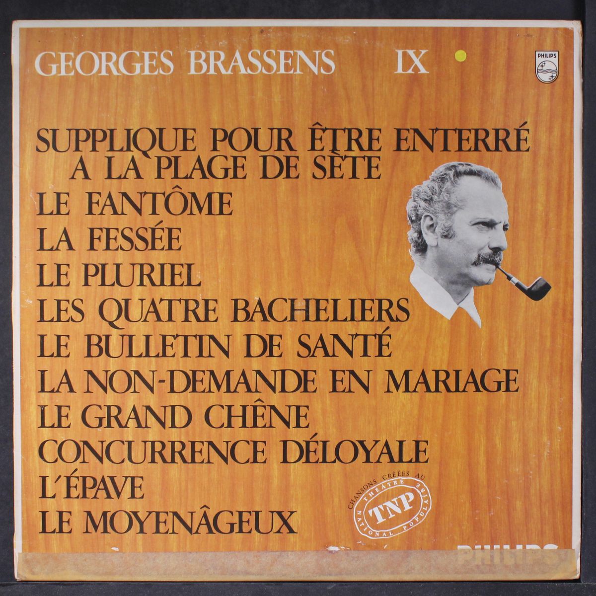 no. 9 by GEORGES BRASSENS