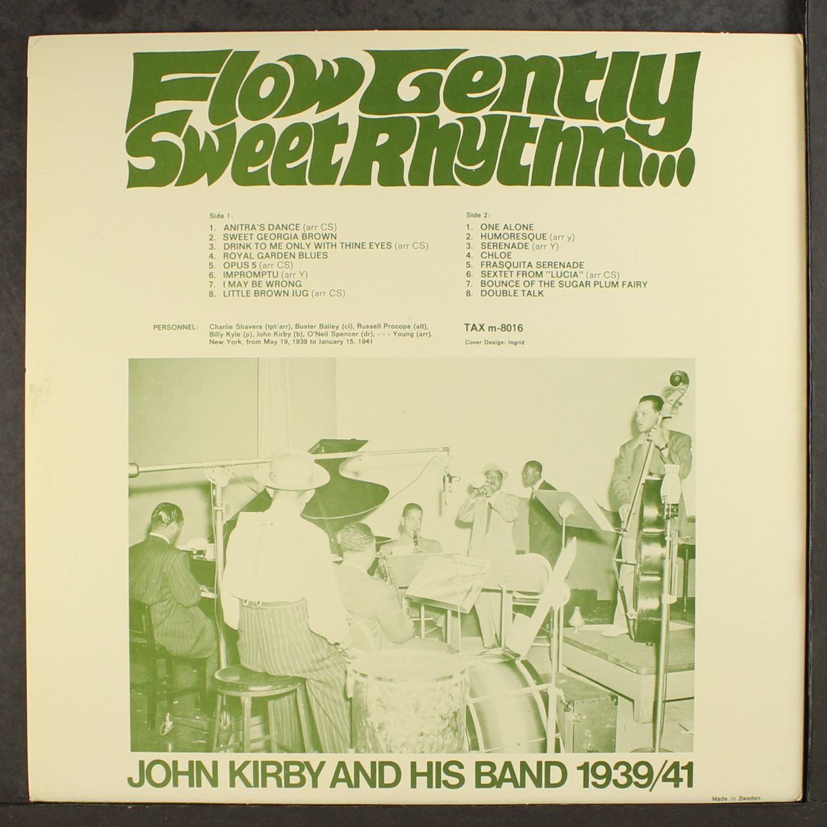 flow gently sweet rhythm by JOHN KIRBY