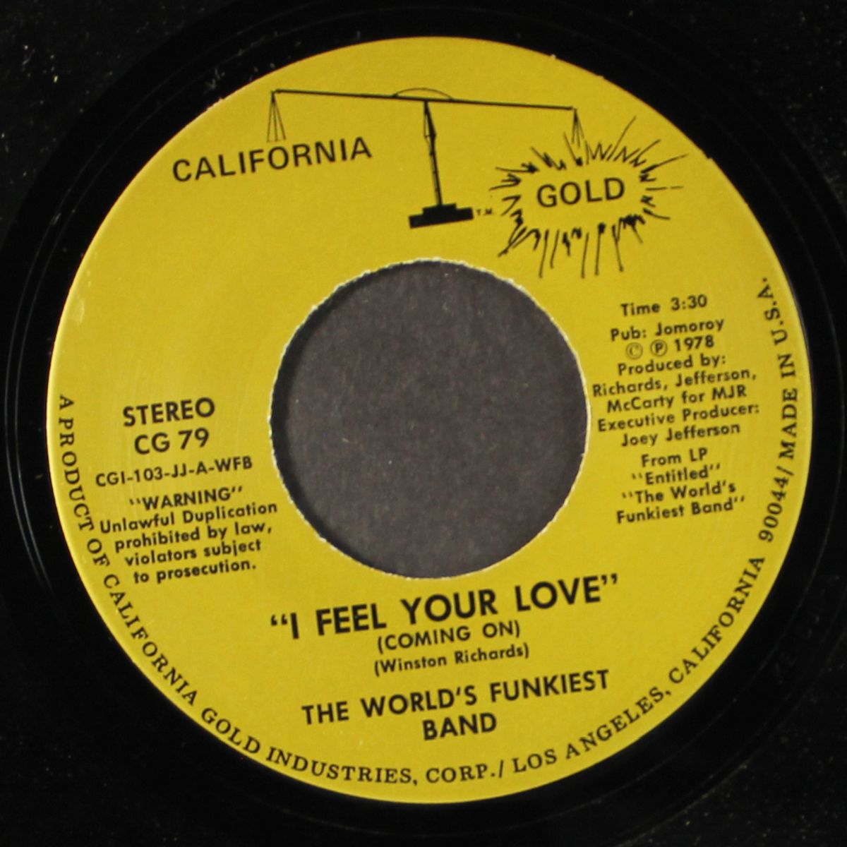 when you're alone / i feel your love by WORLD'S FUNKIEST BAND
