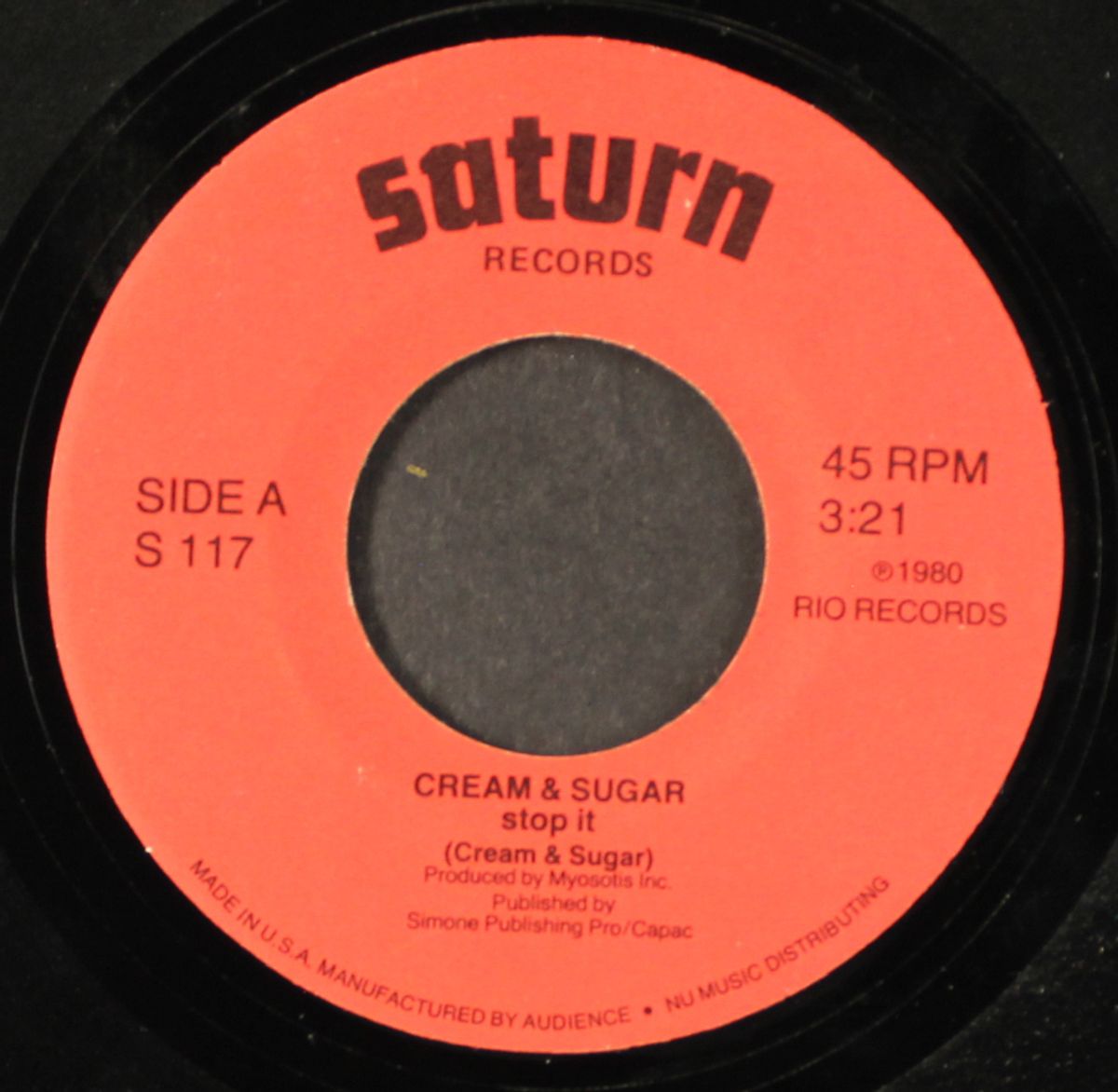 stop it / between us by CREAM & SUGAR