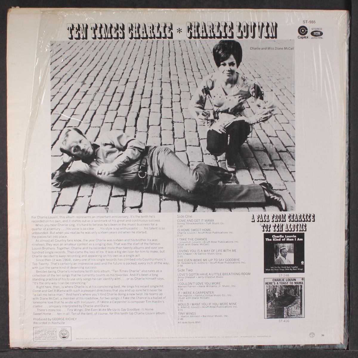 ten times charlie by CHARLIE LOUVIN