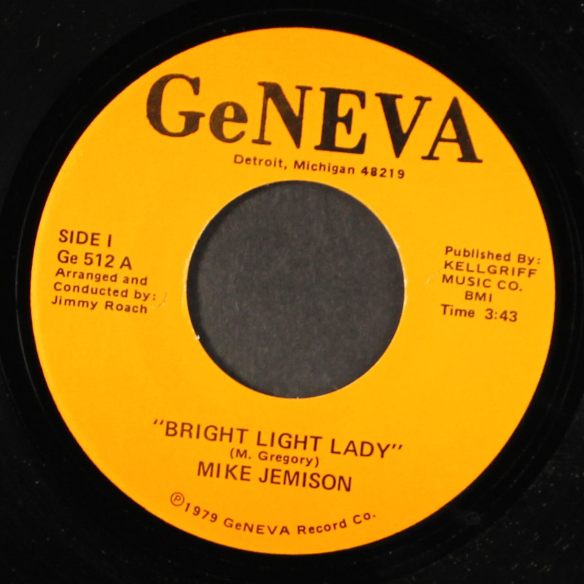 geritol funk / bright light lady by MIKE JEMISON