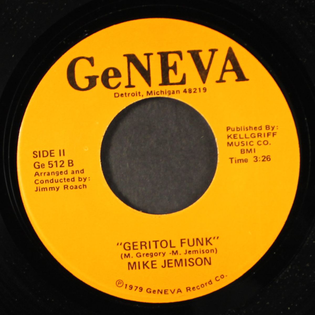 geritol funk / bright light lady by MIKE JEMISON