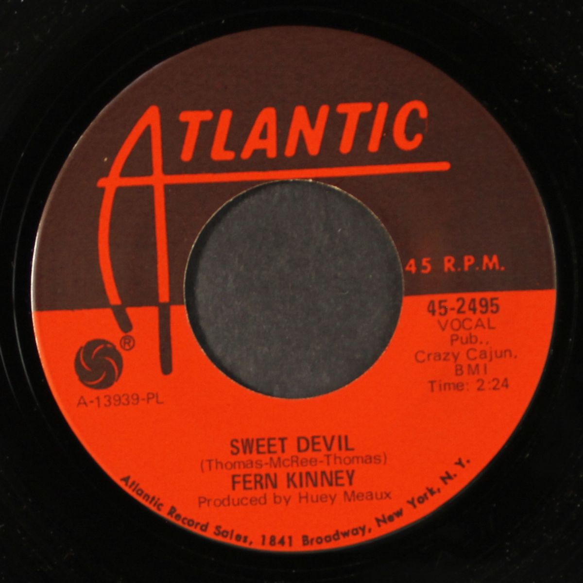 sweet devil / your love's not reliable by FERN KINNEY