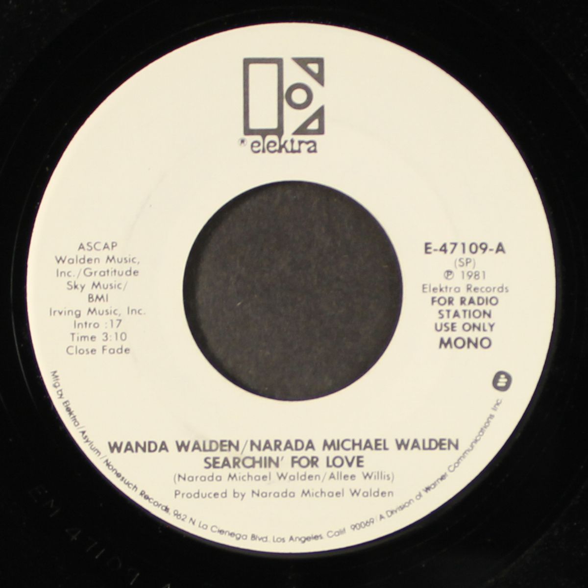 searchin' for love / mono by WANDA & NARADA MICHAEL WALDEN