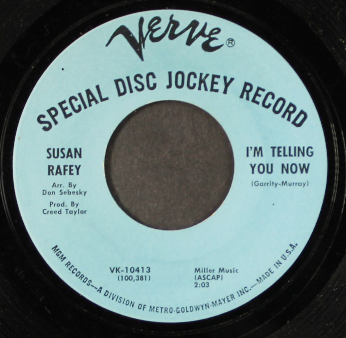 i'm telling you now by SUSAN RAFEY