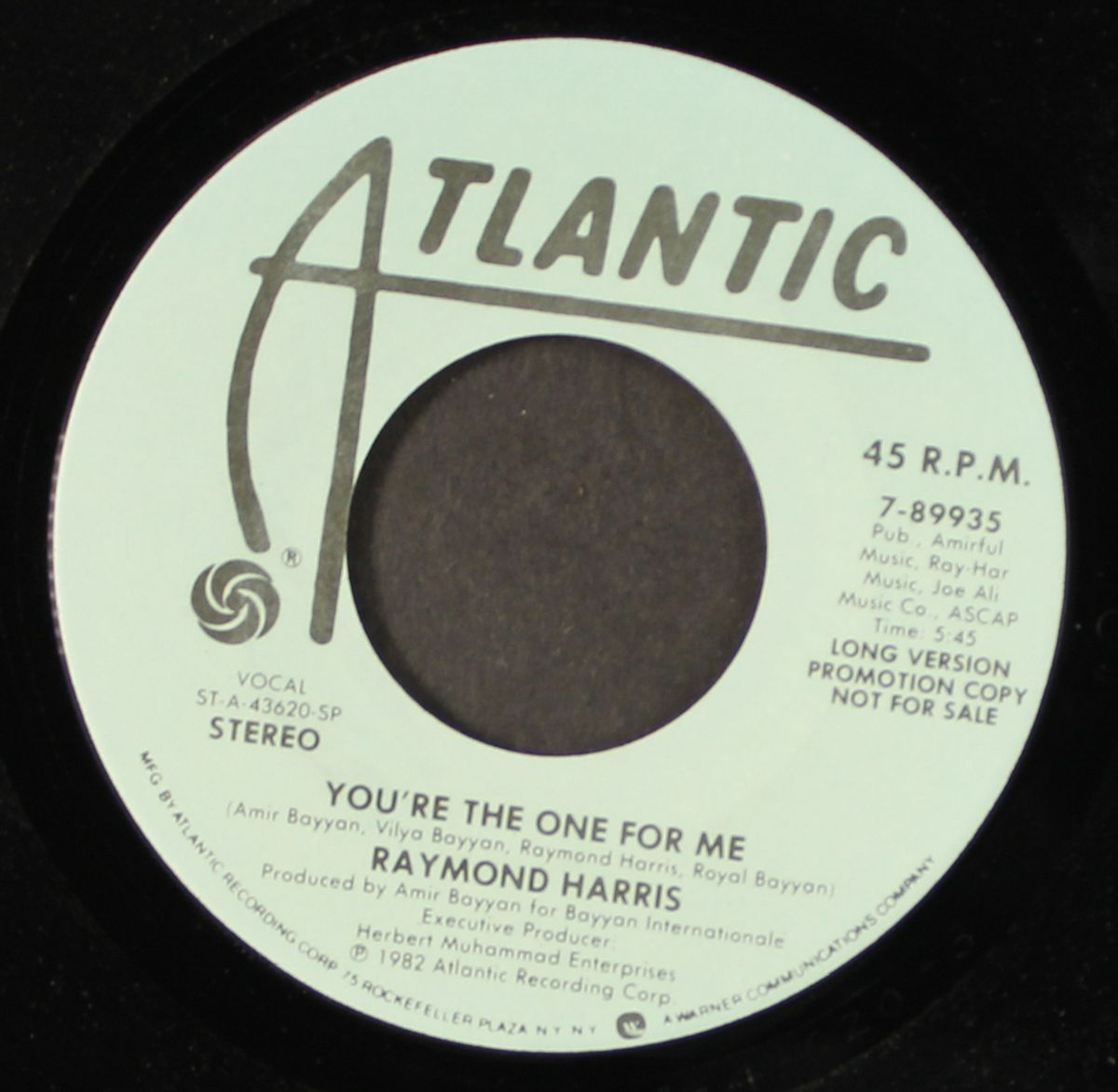 you're the one for me / short by RAYMOND HARRIS