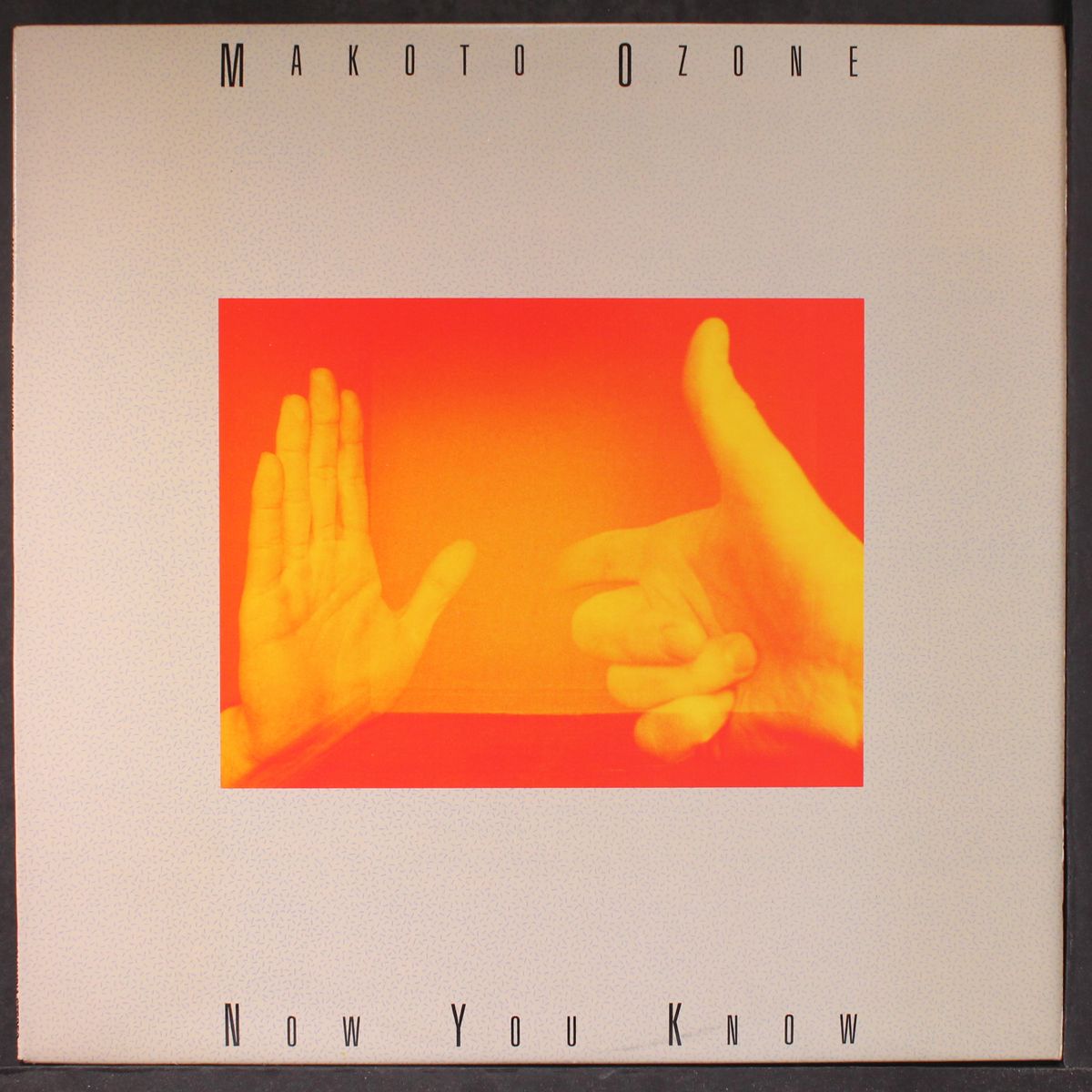 now you know by MAKOTO OZONE