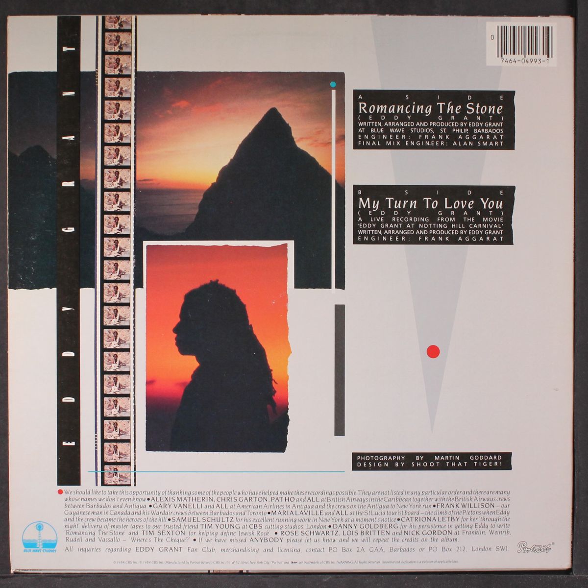 romancing the stone by EDDY GRANT