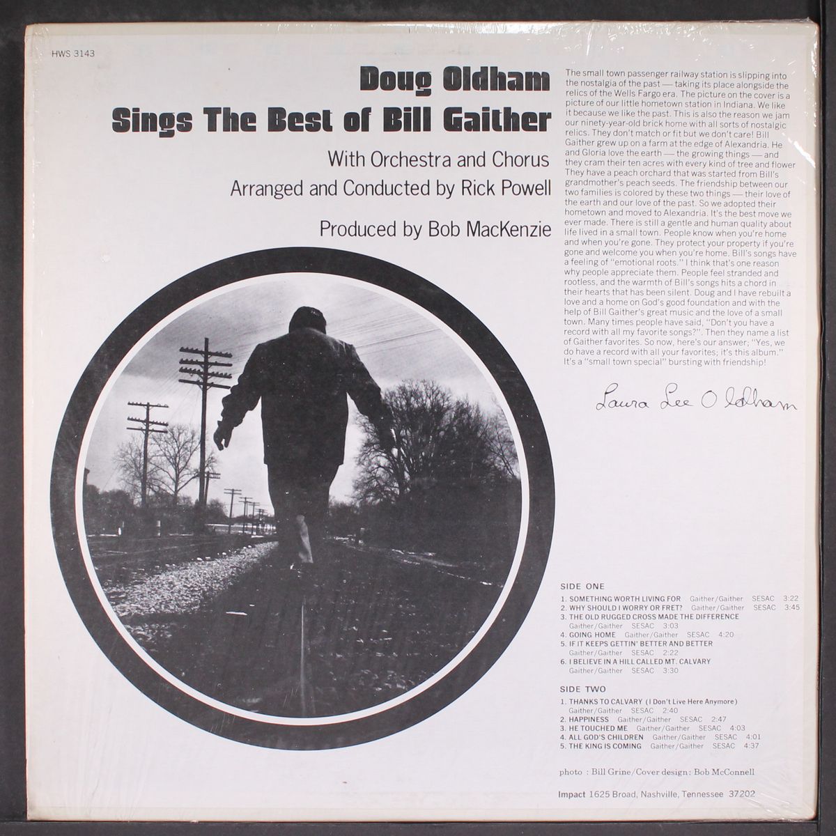 sings the best of bill gaither by DOUG OLDHAM
