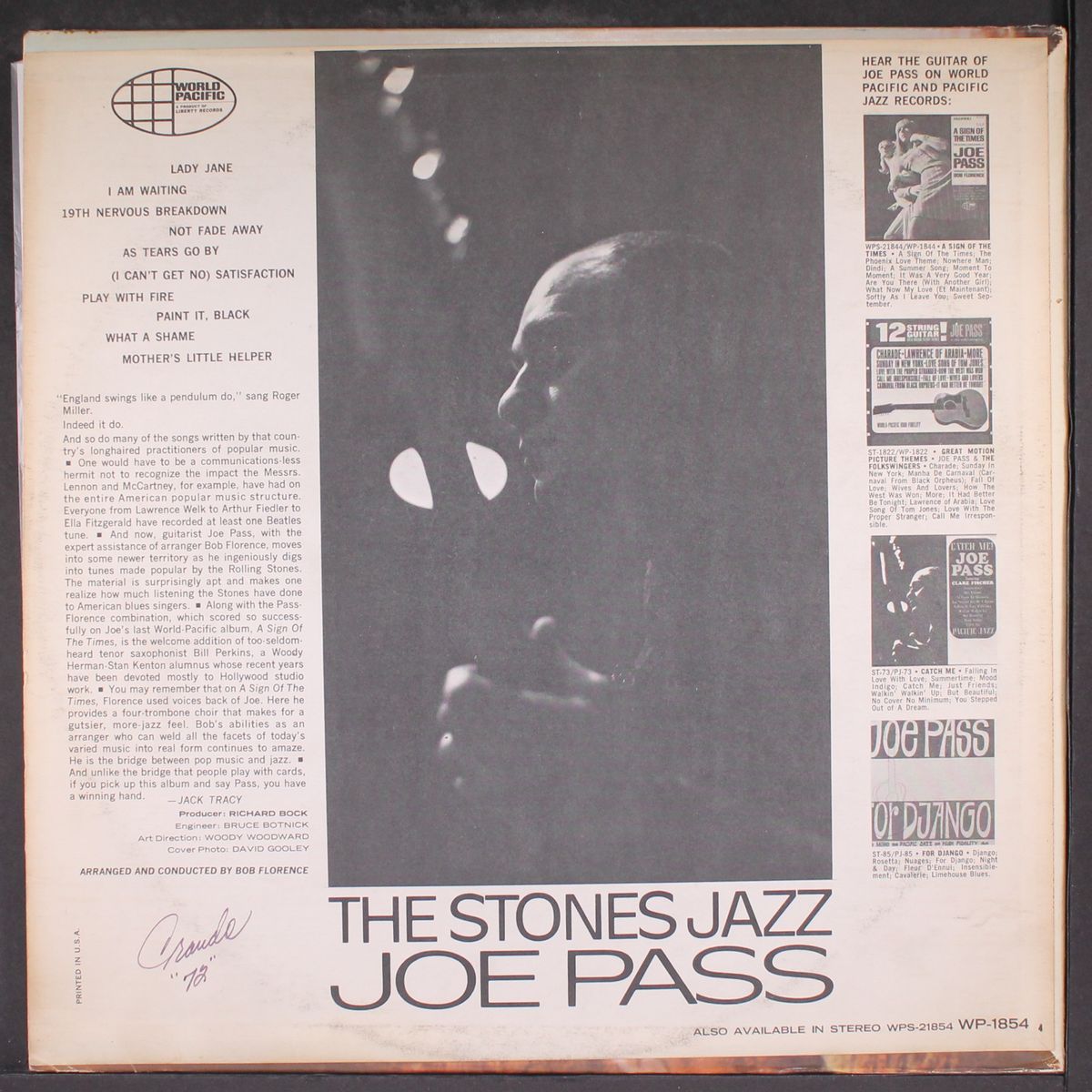 the stones jazz by JOE PASS