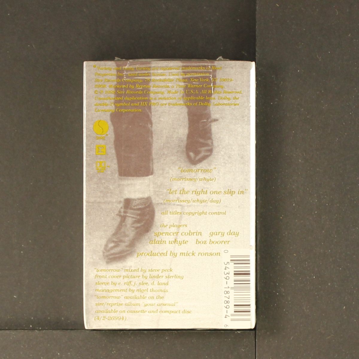 tomorrow by MORRISSEY