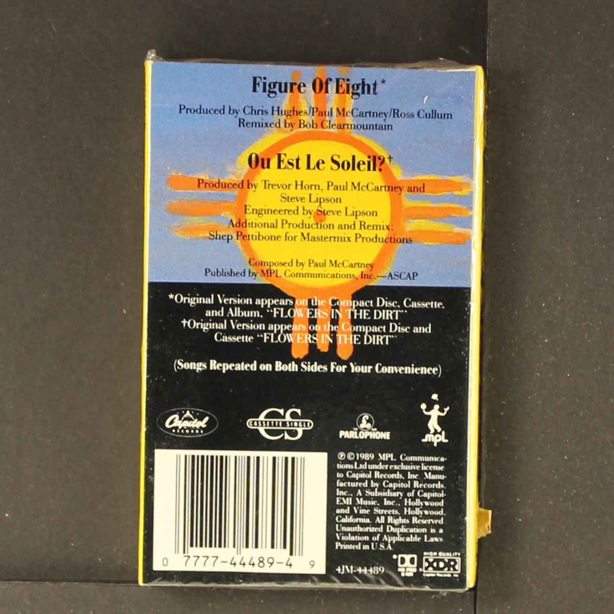 figure of eight / ou est le soleil by PAUL MCCARTNEY