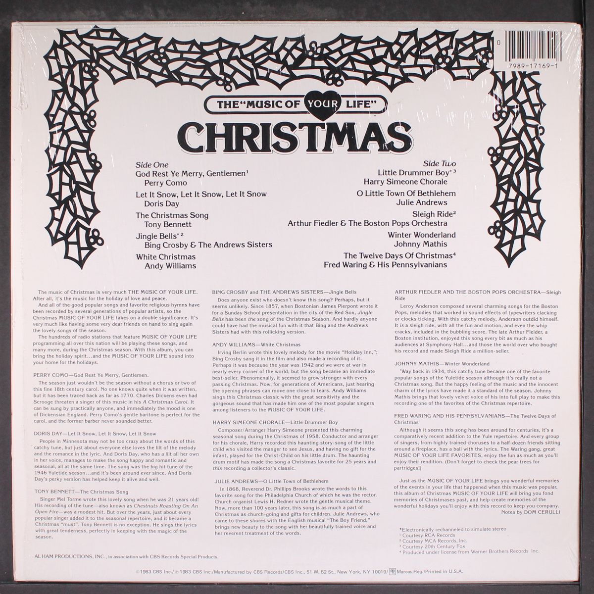 the music of your life christmas by VARIOUS