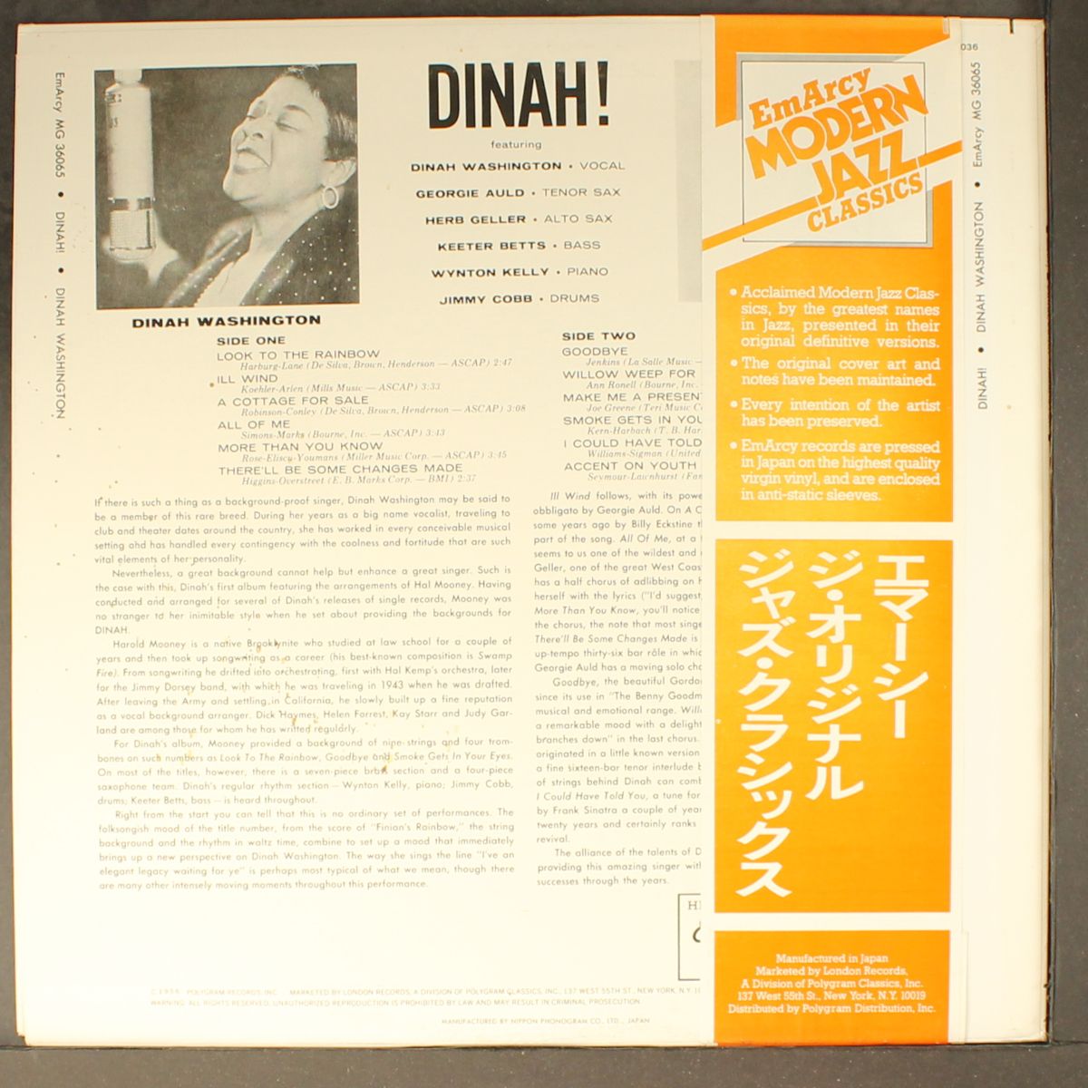 dinah by DINAH WASHINGTON