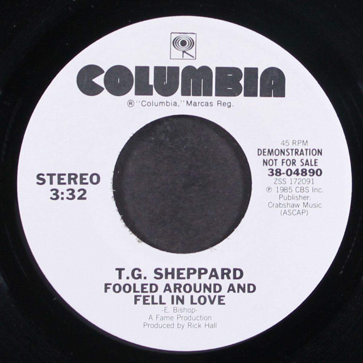 fooled around and fell in love / same by T.G. SHEPPARD
