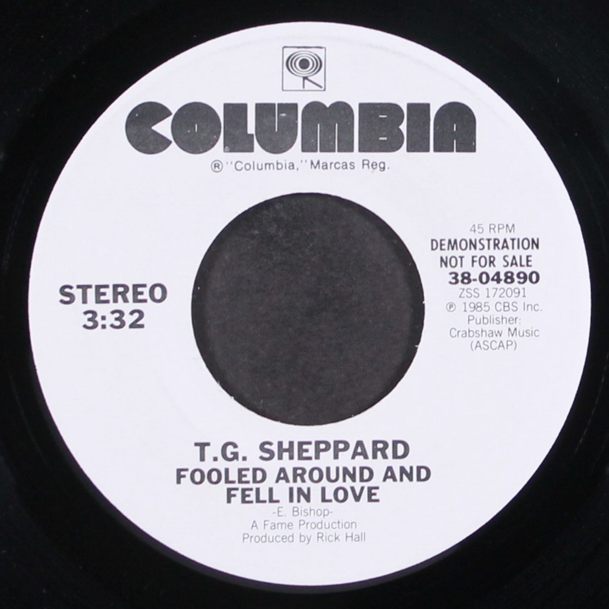 fooled around and fell in love / same by T.G. SHEPPARD