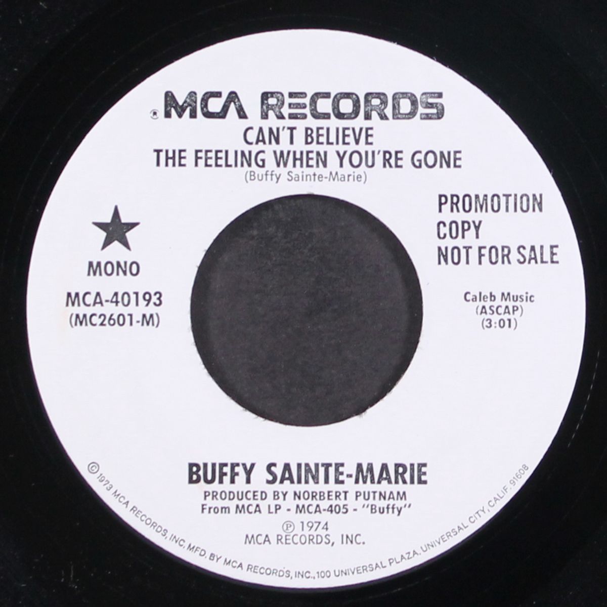 can't believe the feeling when you're gone / mono by BUFFY SAINTE-MARIE