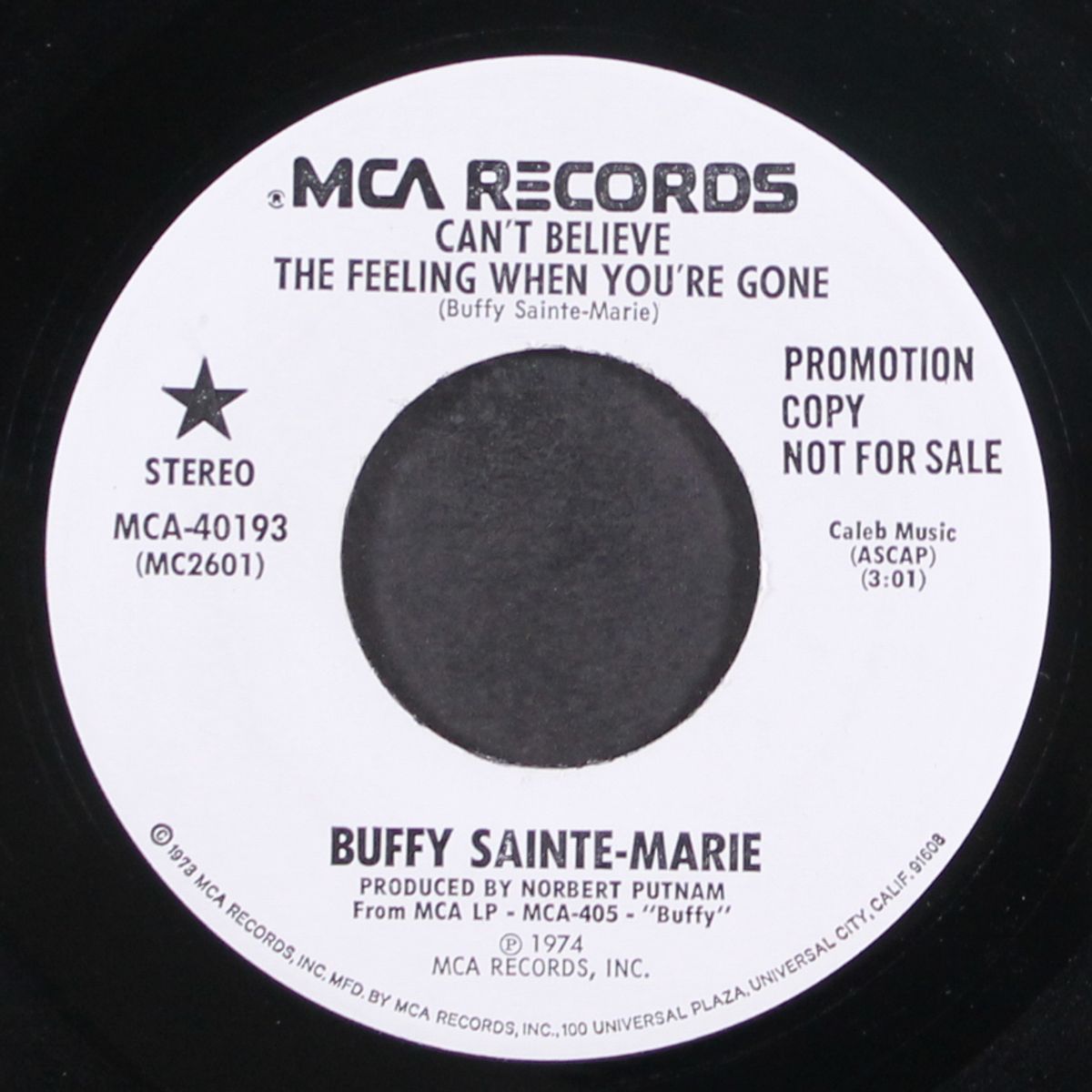 can't believe the feeling when you're gone / mono by BUFFY SAINTE-MARIE