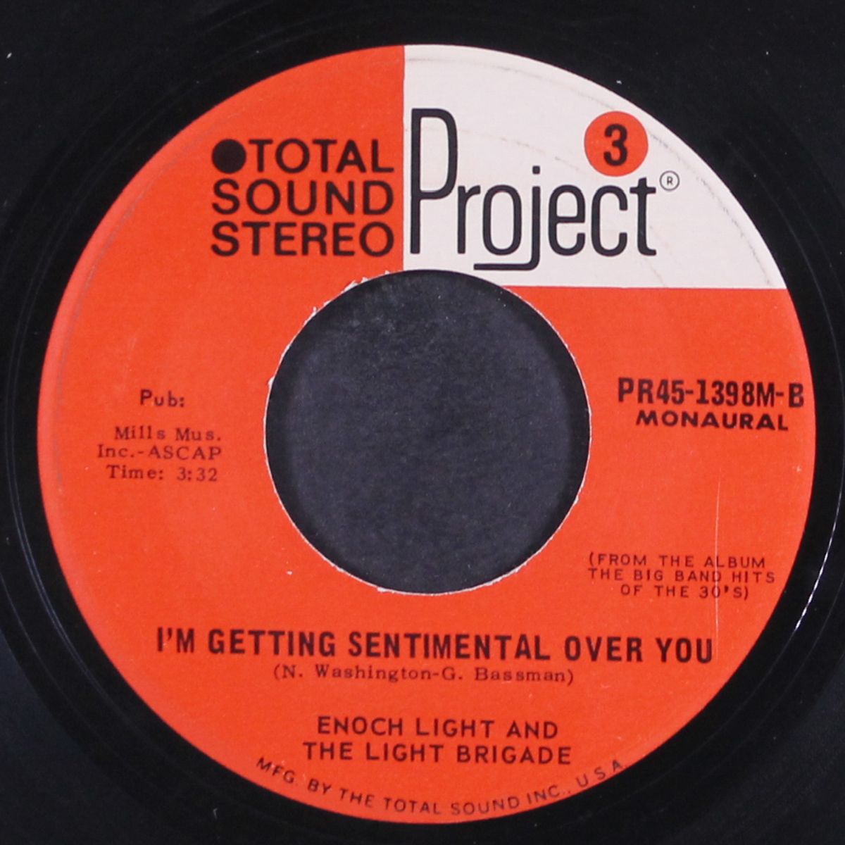a string of pearls / i'm getting sentimental over you by ENOCH LIGHT