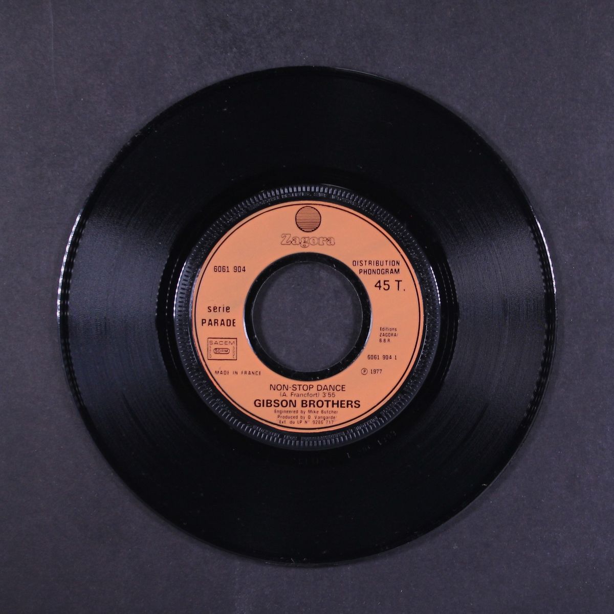 non stop dance / never said goodbye by GIBSON BROTHERS
