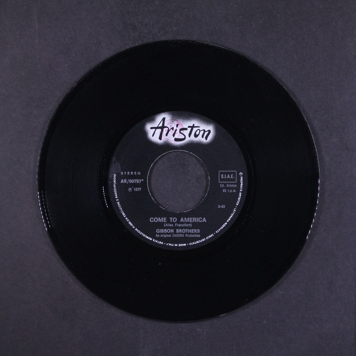 come to america / instrumental by GIBSON BROTHERS