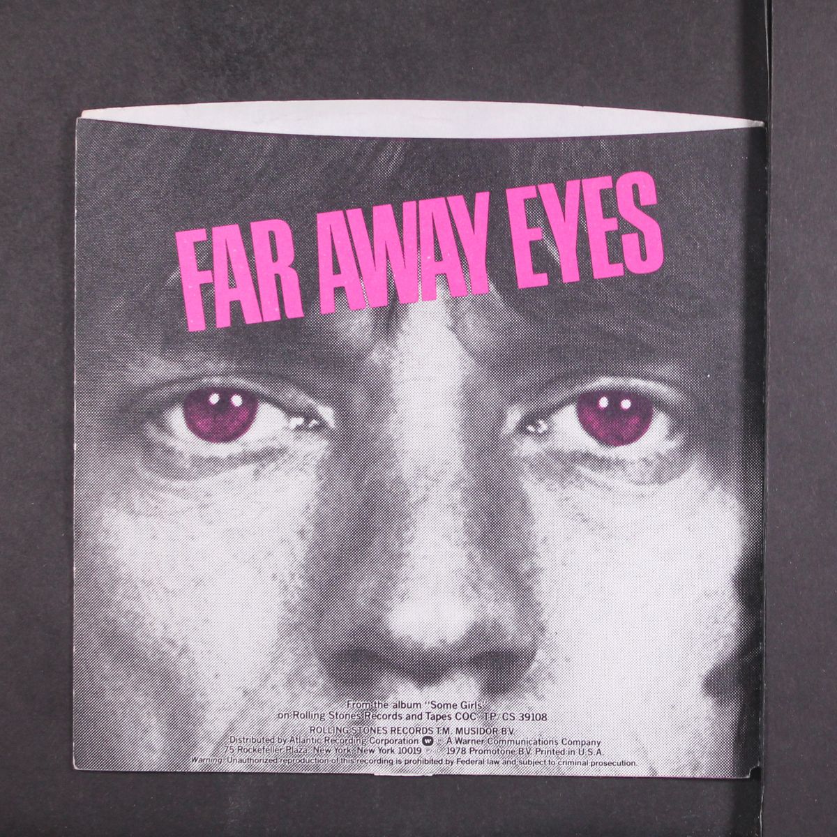 miss you / faraway eyes by ROLLING STONES